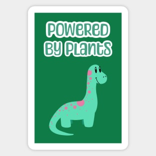 Vegan Dinosaur Sticker
